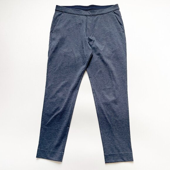 Ministry of Supply Men’s Fusion Pull On Pant Jogger Navy Heather Size 34 - Picture 3 of 10